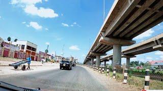 Driving through Eastlands, Nairobi Kenya: Outering Road, Buruburu, Umoja, Donholm,Savannah.