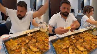 ريتشو ننوش عم يتغضو شوفو رد فعل ريتشو على طبخ ننوش 