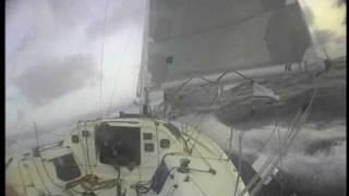 Surfing across the Atlantic in the mini transat 2009. Extreme Sailing