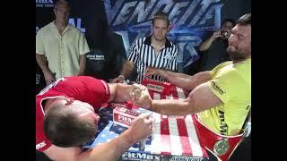 Epic Armwrestling Clash: Natty Devon Larratt vs. Sergey Tokarev