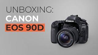 Canon 90 D  Unboxing