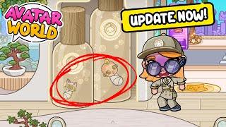 OMG!  NEW UPDATE and NEW secrets Avatar World