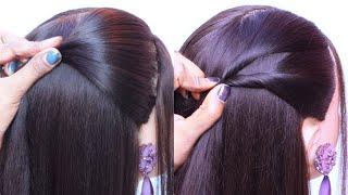 Simply Easy Hairstyle - Quick hairstyle |Stylish Hairstyle| Hairstyle for girls | hairstyles