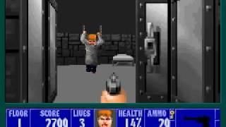 PC - Wolfenstein 3D (Castle Totenkopf) - Level 1