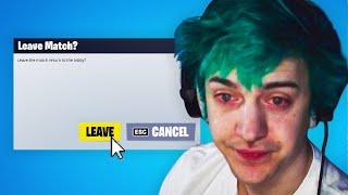 I made Ninja Rage Quit Fortnite...