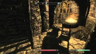 SKYRIM Find Esbern In Riften Sub Caves GamePlay Commentary + Tutorial