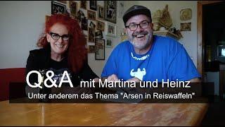 Q&A mit Dr. Martina Ollesch und Heinz: Arsen in Reiswaffeln, Knieprobleme, Verdauung, Inulin, EAAs