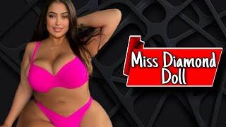 Miss Diamond Doll - Canadian curvy plus sized model, Instagram star and digital creator | Biography