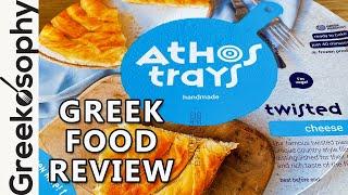 Greek product review - Athos Trays Cheese Twisted Pie