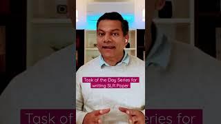 Write a Systematic Literature Review paper with my guidance. Associate Professor Vidy Potdar #shorts