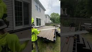 Ravin Builders quick decking installation