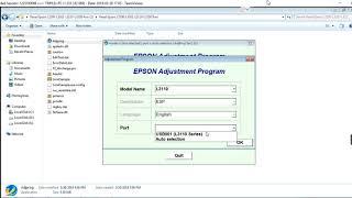 Epson L3110,L3101, L3110 ,L3150 ,Adjustment Program 100% Working