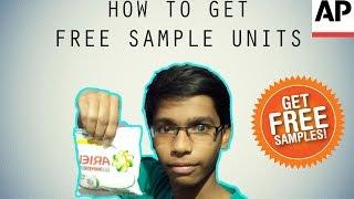 HOW TO GET FREE SAMPLE UNITS | FREE DELIVERY | ASHRAF PASHA |