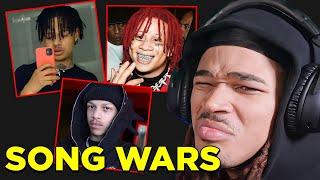 SONG WARS ft. Trippie Redd, Lazer Dim, Jace, & Summrs!