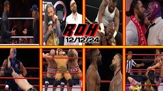 ROH RING OF HONOUR 12/12/24 12 DEC 2024 FULL SHOW HIGHLIGHTS HD