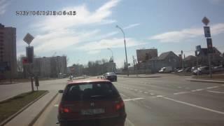 поворот на красный