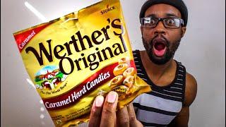 ASMR EATING WERTHER'S ORIGINAL CARAMEL HARD CANDY | NO TALKING | ASMR TY