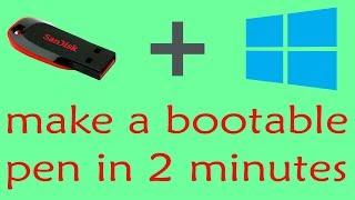 How To Create a Bootable Pen Drive