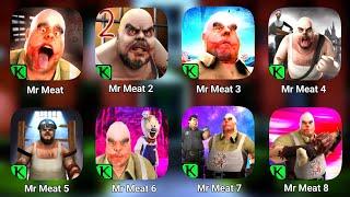 Mr Meat 1, 2, 3, 4, 5, 6, 7 & 8 Gameplay || Mr Meat 3