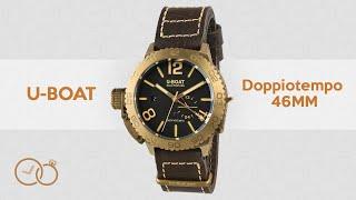 U-Boat Doppiotempo 46MM Watch Bronze BR 9008