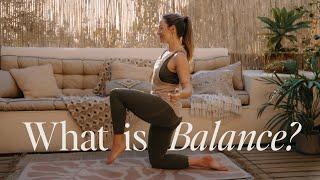 What Is Balance?⎪Meeting Our Mat (& Self) With Curiosity⎪25 Min Flow