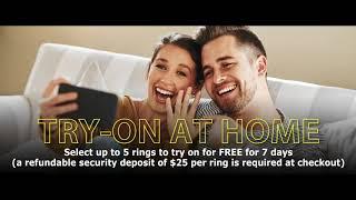 Try-On Engagement Rings at Home for FREE | Robert Irwin Jewelers