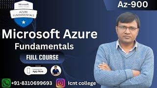 Microsoft Azure Fundamentals Certification Course (Az-900)  #Az-900 full Course in Hindi 7:30 hours