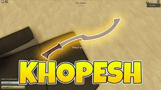 Dusty Trip | Khopesh (F2P Sword) Review