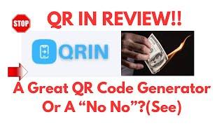 QR IN Review-Is This QR Code Generation Tool REALLY Worth Using AT ALL Or NOT?See(Do not Use Yet)