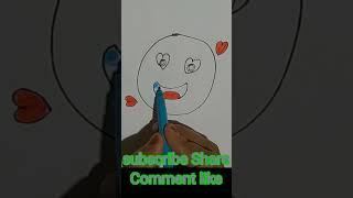 Smiley Easy drawing for kids #drawing #children drawing