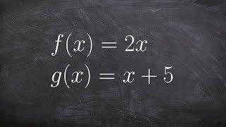 Solving the Composition of Two Functions