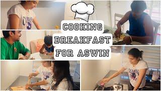 Made Breakfast for Aswin with Friends | Diya Krishna | Ozy Talkies