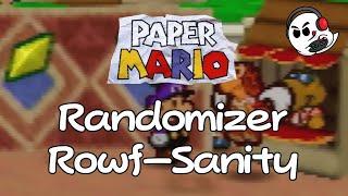 Paper Mario Randomizer: Rowf Controls this Seed!