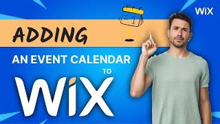 Adding an Event Calendar to Wix