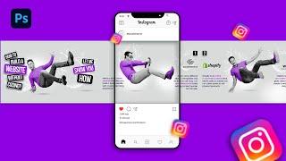 18 Instagram Carousel Photoshop Templates