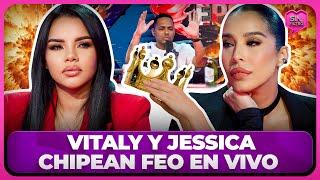 ¡SE ARMÓ! VITALY Y JESSICA CHIPEAN FEO EN VIVO POR SER LA REINA DE ALOFOKE