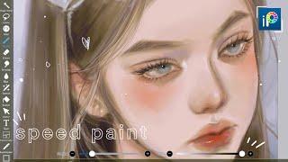 Semi realistic painting process in ibisPaintx #ibispaintx