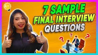 7 Sample Final Interview Questions Sphere Rocket VA