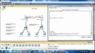 Static Routing Configuration in Packet Tracer - Static Routing Between Two Routers