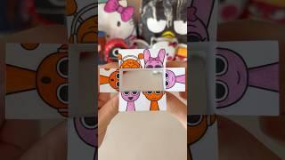 Diy Cute emojis  #diy #craft #sprunki #incredibox #art #cute #handmade #gaming #fyp #shorts