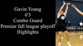 Gavin Young Premier fall league playoff highlights