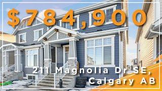 Calgary Real Estate Property Video Tour Production - 211 Magnolia Dr SE, Calgary AB