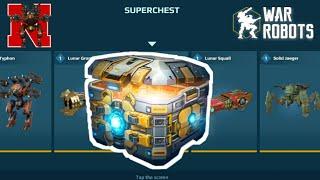 open super chest War Robots 2021