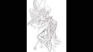 [Granblue Fantasy] Lucifer and Sandalphon speedpaint