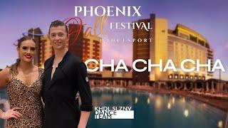 IVAN KHUDOLIY and KATRINA WILSON, Cha Cha Cha | Pro/Am Closed Bronze Youth | Phoenix Fall FDS 2022