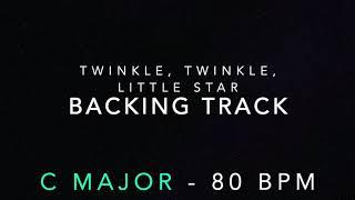 Twinkle, Twinkle Little Star - Backing Track - C Major