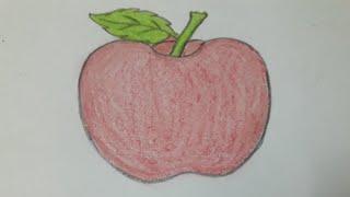 How to draw a easy apple| Sanjay Singh