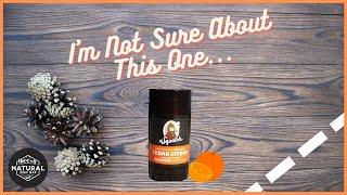 Dr  Squatch's Cedar Citrus Deodorant Review