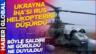 Ukrayna SİHA'sı Rus Helikopterini Düşürdü! Zelenki'nin Sürpriz Saldırısını Putin'e Bir İlki Yaşattı