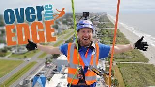 Handyman Hal Goes Over the Edge | Repelling down a Resort